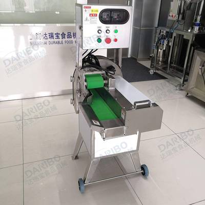 W商用多功能山药斜切片机车间加工鸡胗切割设备微冻五花肉切片机