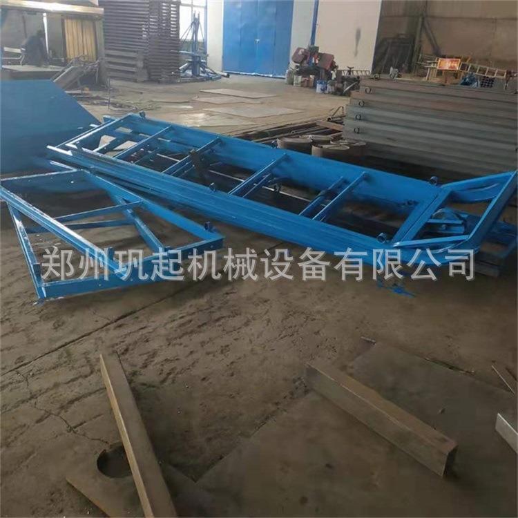0.5T2吨1吨提升建筑机械轨道式上货平台卷扬送斜坡爬山虎上料机