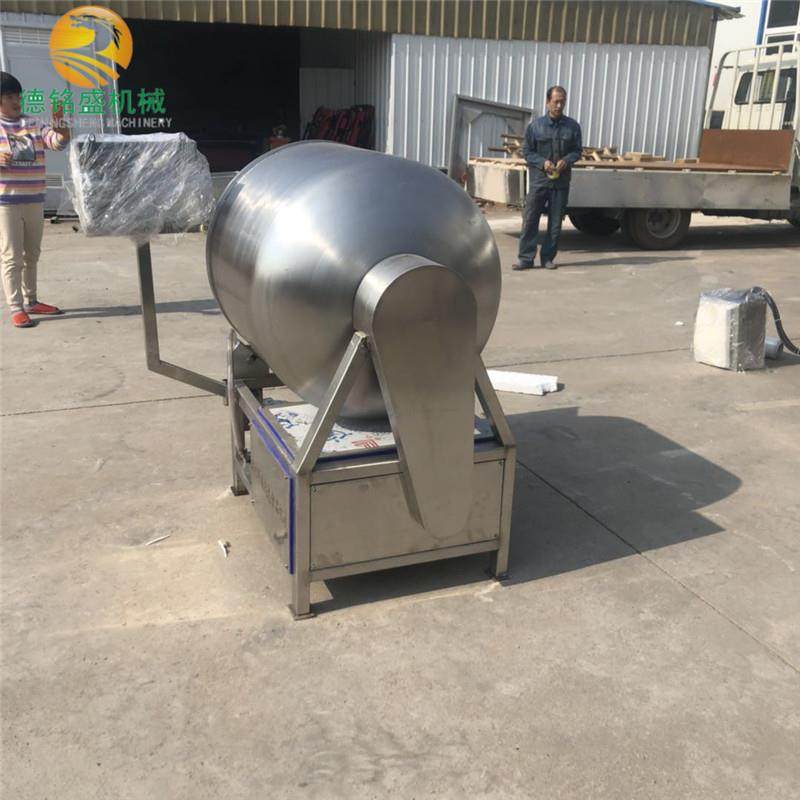 宁陕腌制肉类桶肉制品加工设备白条鸡真空滚揉机