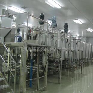 广州工厂全套均质搅拌设备洗洁精机器日化工厂成套设备搅拌锅