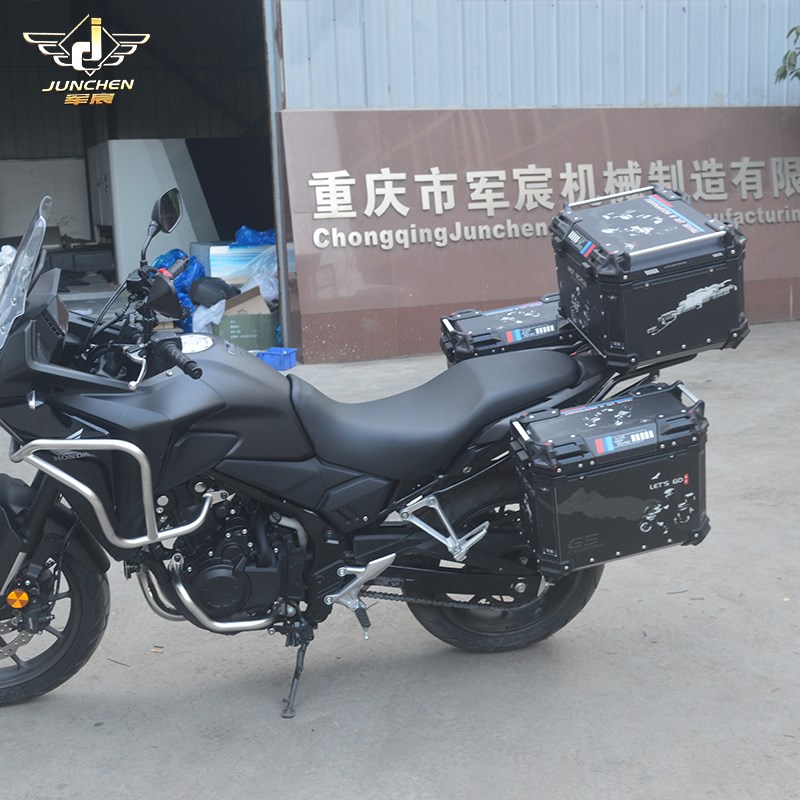 适用于本田NX400后货架加强尾架尾翼400X行李架尾箱支架改装配件