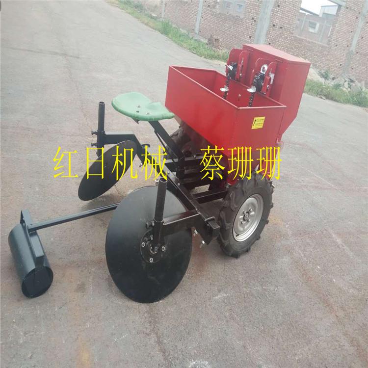 土豆种植施肥机机双垄双行土豆种植腹膜喷药一体机播种机