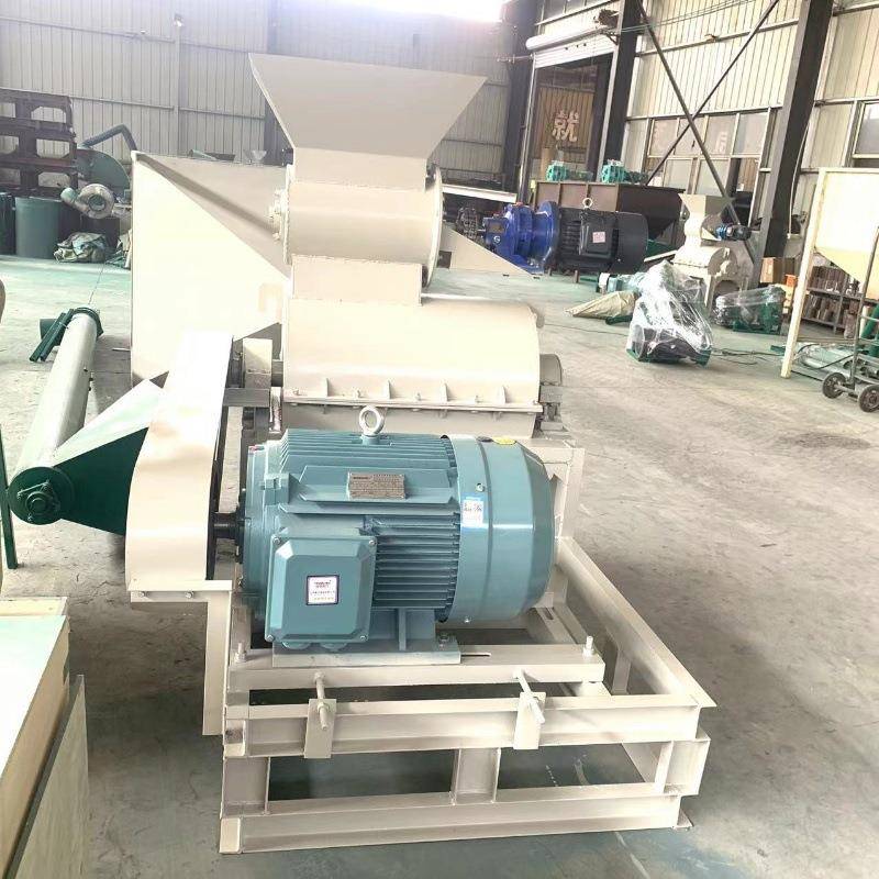 中草药渣高湿物料粉碎机鲜树枝蛋白桑树叶粉碎机豆渣果渣粉碎机