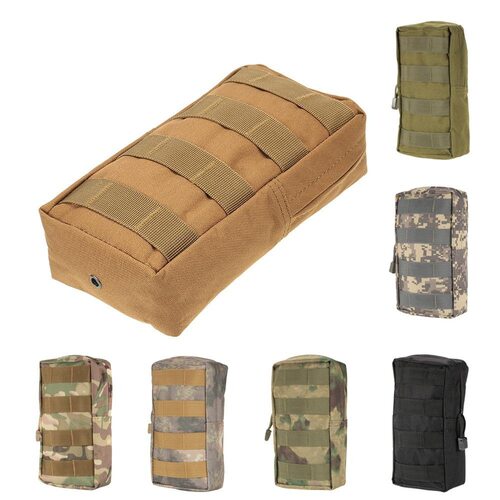 户外EDC小拉链包军迷杂物包 MOLLE 系统附件包勤务包战术腰包挂包