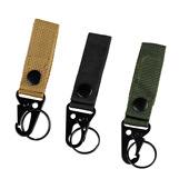 户外战术魔术贴挂扣腰带尼龙织带军迷EDC多功能登山扣鹰嘴扣挂钩