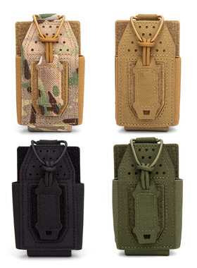 战术对讲机包molle挂包多功能腰包快拔套手机保护套小型电台包