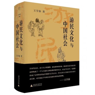 库存绝版书游民文化与中国社会【正版 塑封 发货快】 9787559858603 王学泰 广西师范大学出版社