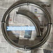 大L 拉丝卫面镜30大弯管装 半径3生不锈钢级快弯416真空快接 弯头