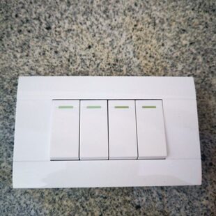 4位四自动铃开关按钮开关面板118型铃四位四门开门按钮复位开关