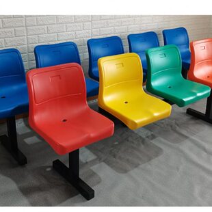 塑料三人四人五人位连排椅公共车站医院等候座椅篮球场休息椅子