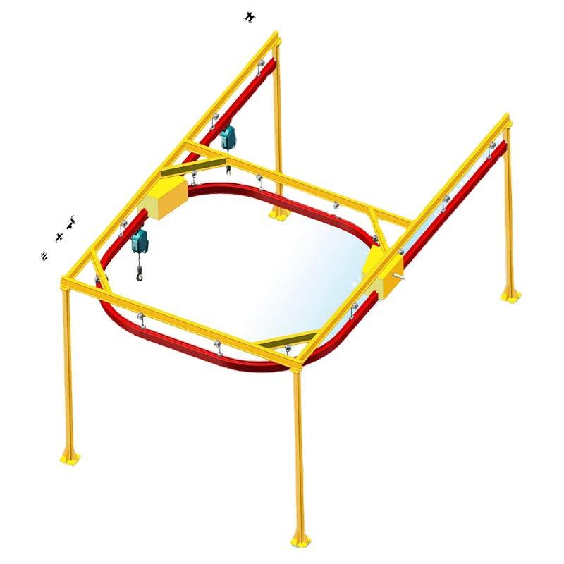 kbk起重机组合式KBK单梁吊建筑工程机械起重机KBK轨道单梁起重机