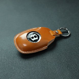 宾利车钥匙套适用于欧陆GT添越飞驰慕尚雅致钥匙包马臀皮手工定制