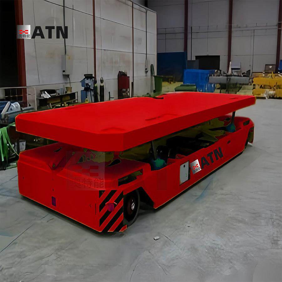 80吨电动无轨升降搬运车升降高度可定制可防爆电动地平车