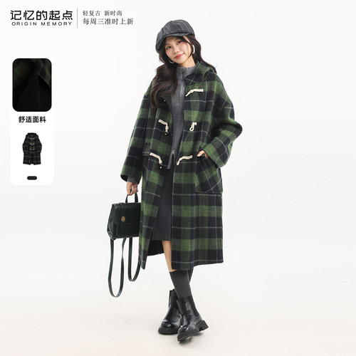 记忆的起点时尚毛妮大衣
