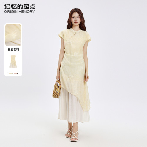记忆的起点新中式连衣裙