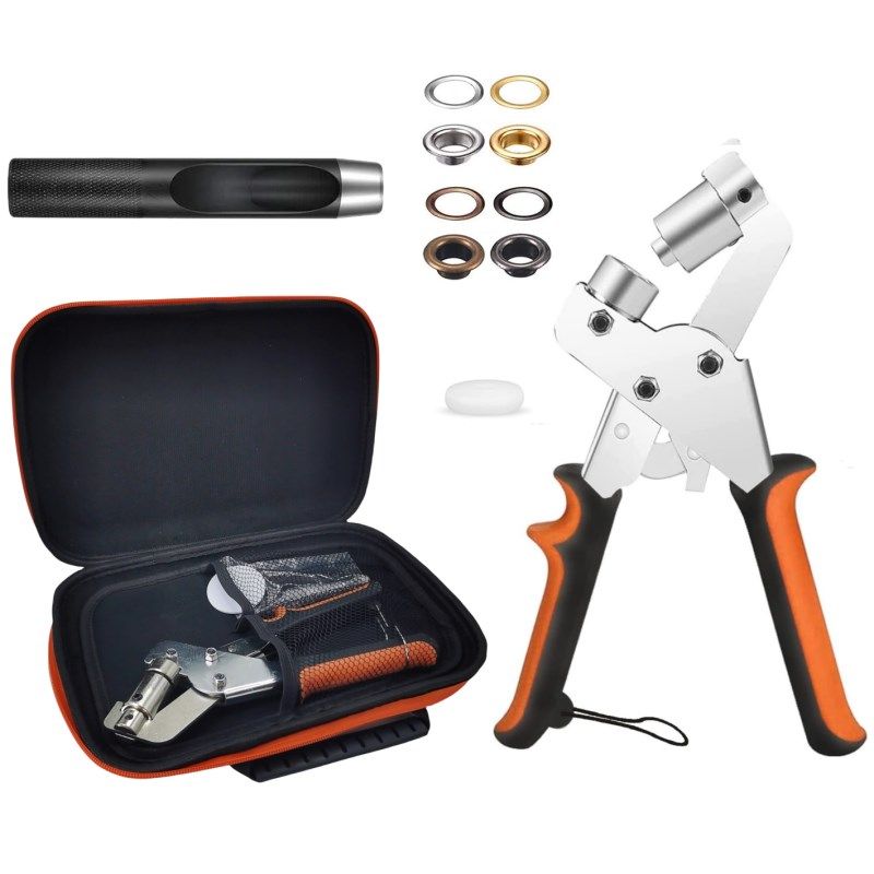 500套气眼配安装钳套装广告喷绘布展架扣眼海报写真鸡眼带工具包,居家布艺,纽扣,淘宝优惠券,粉丝福利购,淘宝优惠卷