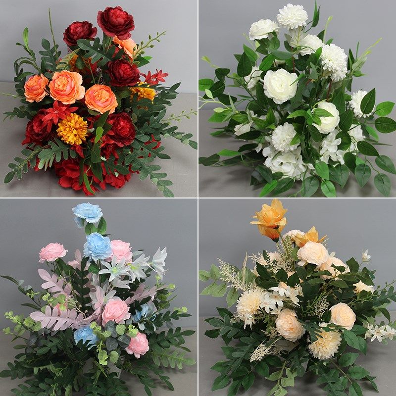 森系路引花婚庆仿真花桌摆花盆花婚礼舞台T台布置花球花装饰花艺,节庆用品/礼品,婚庆绢花,淘宝优惠券,粉丝福利购,淘宝优惠卷