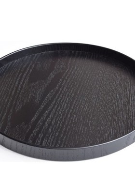 枯山水沙盘底座  实竹木沙石盘 微景观底座盘   香道茶具底座