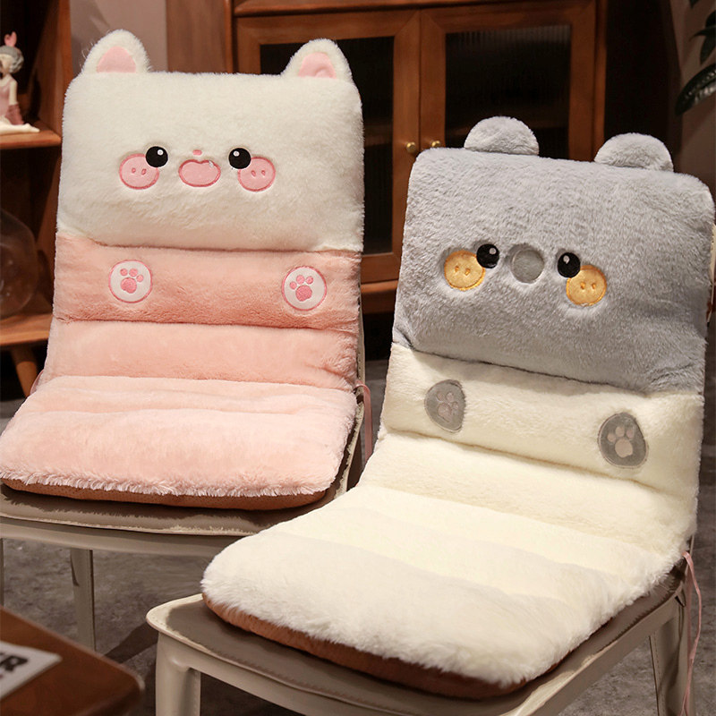 冬季办公室座椅垫坐垫靠背一体屁垫护腰靠垫学生久坐椅子屁股宿舍,居家布艺,椅垫,淘宝优惠券,粉丝福利购,淘宝优惠卷