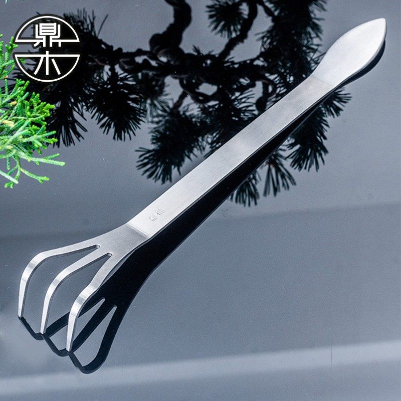 鼎木不锈钢镊子小耙子根耙盆景摘芽松土工具钉耙松土压土刀换盆土,鲜花速递/花卉仿真/绿植园艺,耙子,淘宝优惠券,粉丝福利购,淘宝优惠卷