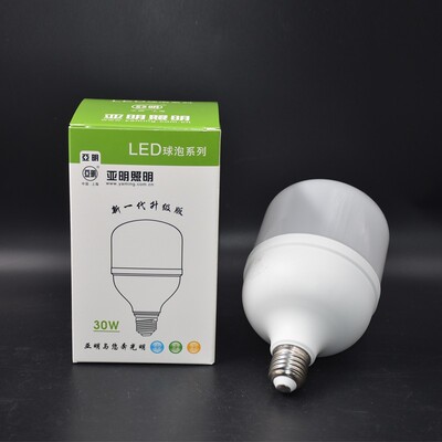 亚明照明led球泡节能灯泡e27螺口螺旋灯20W家用超亮照明灯50瓦60W