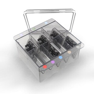 神宝新款宠物美容电推剪刀头盒收纳盒保养盒子浸泡盒子安迪斯乐比