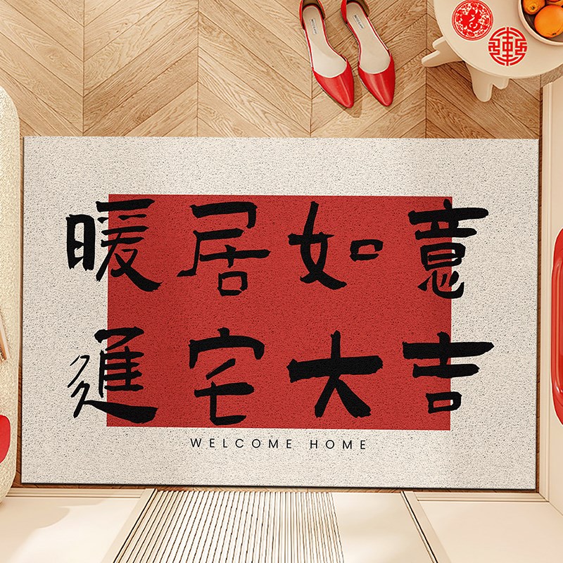 丝圈地垫入户门垫防水防污耐磨防滑家用进门大门口脚垫可裁剪定制