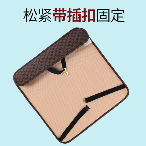 布兜BD106时尚潮垫四季麻办公坐垫电脑椅垫老板椅子垫前遮挡座垫
