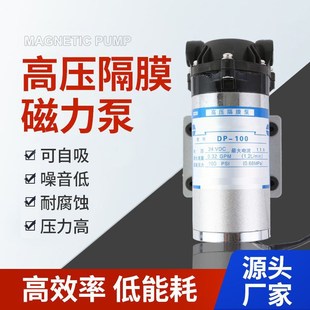 6024V12V带压力开关直流泵 微型增压隔膜泵DP 喷雾泵自吸泵高压泵