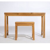 环保无异味 榫卯结构擦生漆 青桐琴桌 陈化青桐木 青桐古琴桌凳