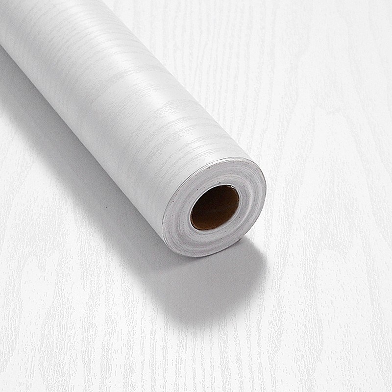 波音软片木纹贴纸自粘仿木加厚衣橱柜子家具翻新木门桌面防水贴皮