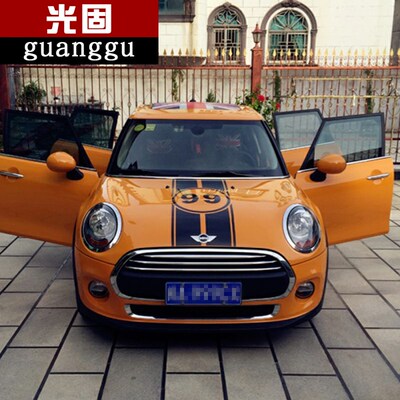 宝马mini迷你车贴拉花countryman机盖贴F56Cooper引擎盖汽车贴纸
