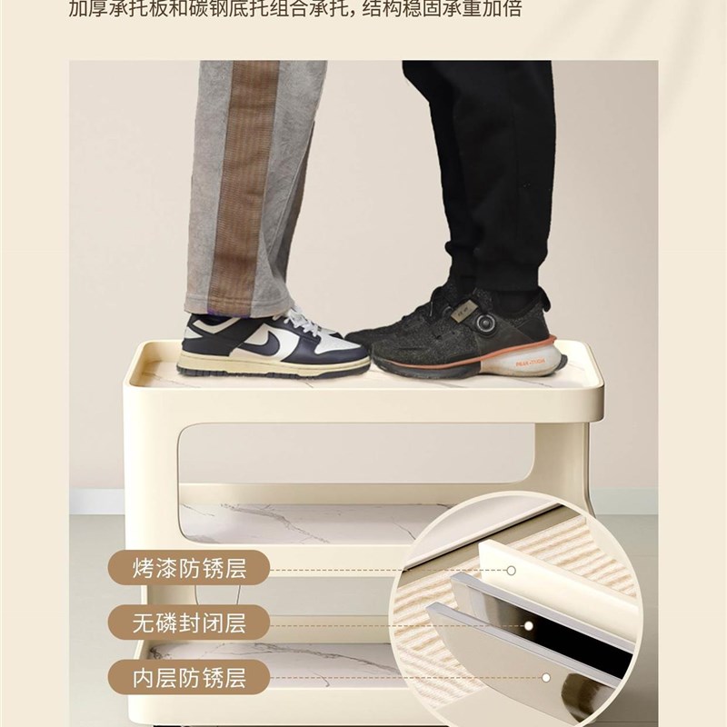 轻奢边几小茶几客厅沙发侧边柜带轮可移动长窄型小桌子置物架铁艺