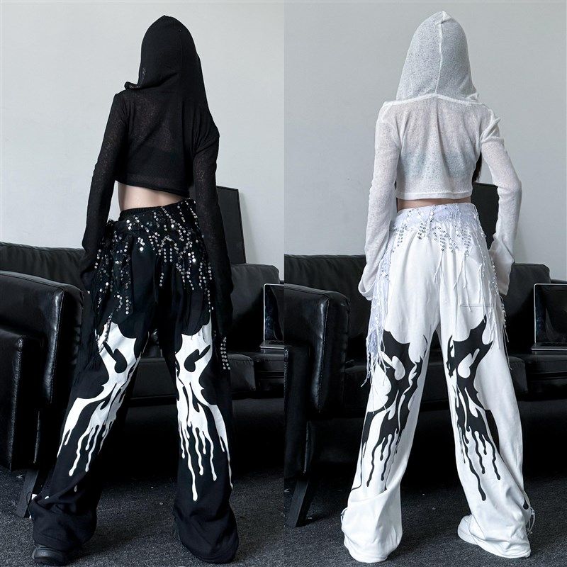 潮酷女童露脐连帽罩衣宽松束脚纯棉卫裤套装少儿爵士舞女团演出服,童装/婴儿装/亲子装,儿童演出服,淘宝优惠券,粉丝福利购,淘宝优惠卷