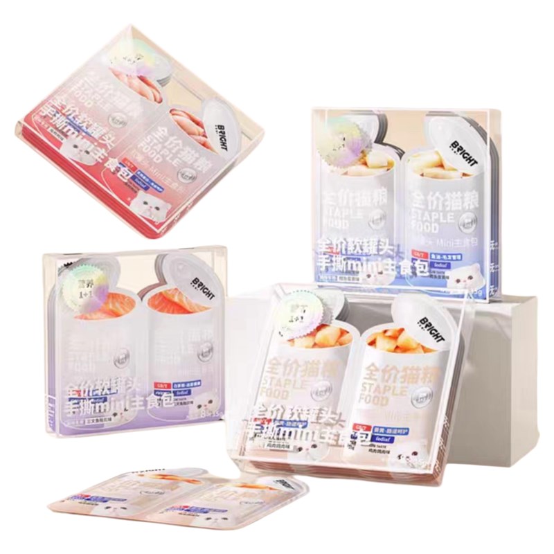 布兰德猫主食猫罐头mini主食餐包全价湿猫粮孕猫成幼猫咪猫粮通用