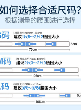 胃造瘘导管固定腰带 双肾造瘘双管固定腰带腰部腹腔胆汁T管引流管
