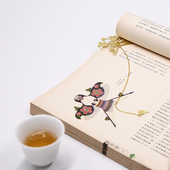 红楼梦周边曹氏风筝创意金属镂空书签中国风文艺女生书签