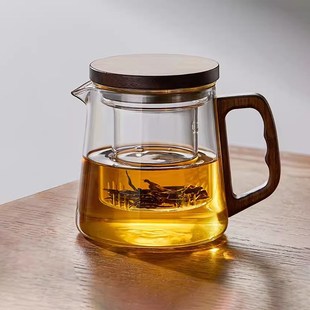 耐高温茶壶玻璃泡茶壶家用茶杯公道杯单壶茶水分离可加热茶具套装
