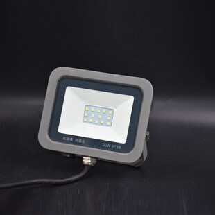 力天led投光灯园林室外防水工地仓库照明灯车间户外广告招牌100W