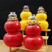 油灯灯盏家用油灯上供酥油灯壶供灯长明灯大号酥油灯佛钵油灯葫芦