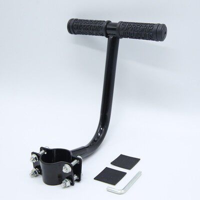 电动车后座椅儿童扶手把自行车上的后置坐垫小孩防摔推杆单车配件