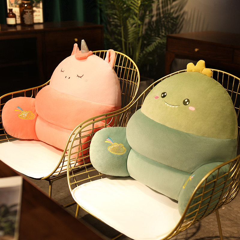 靠垫办公室腰靠久坐护腰床头腰枕汽车座椅靠背垫孕妇抱枕沙发靠枕