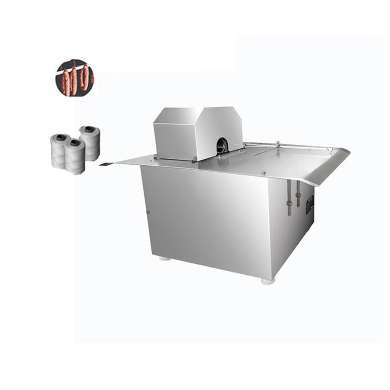 自动商用香肠腊肠扎线机电动捆香肠热狗机器分节机自动绑线机