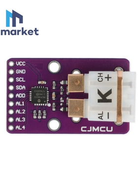 MCP9600 K/T/J型热电偶转换器模块 电动势温度转换