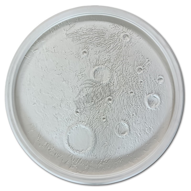 石膏月球灯盘3d立体浮雕悬浮装饰天花板吊顶造型圆形石膏线月球灯