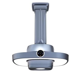 棋牌室直排麻将机吸烟灯外排净化机内循环空气净化灯自动升降吊灯