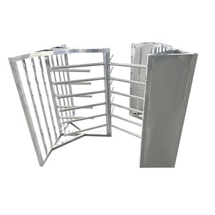 车站单向旋转门景区医院单向半高转闸只进不出控制人流单向门定制