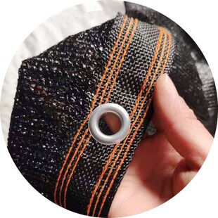 绿色遮阳网阳台庭院阳光房多肉植物花卉遮阴遮光网布防晒降温定制