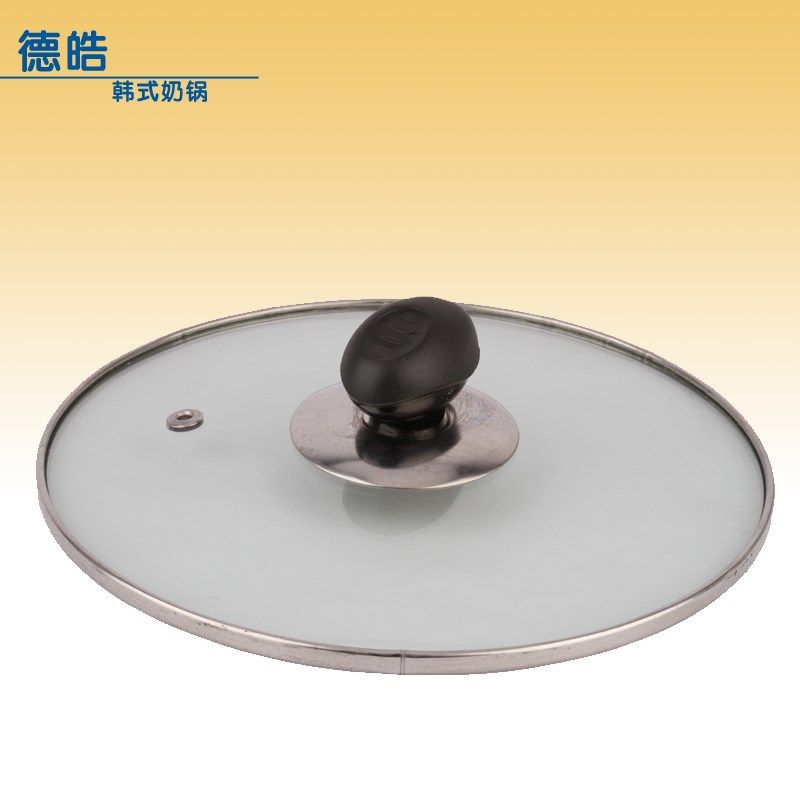 韩式小汤锅复底煮奶锅煮面锅电磁炉不锈钢锅16/18/20/CM单柄双柄