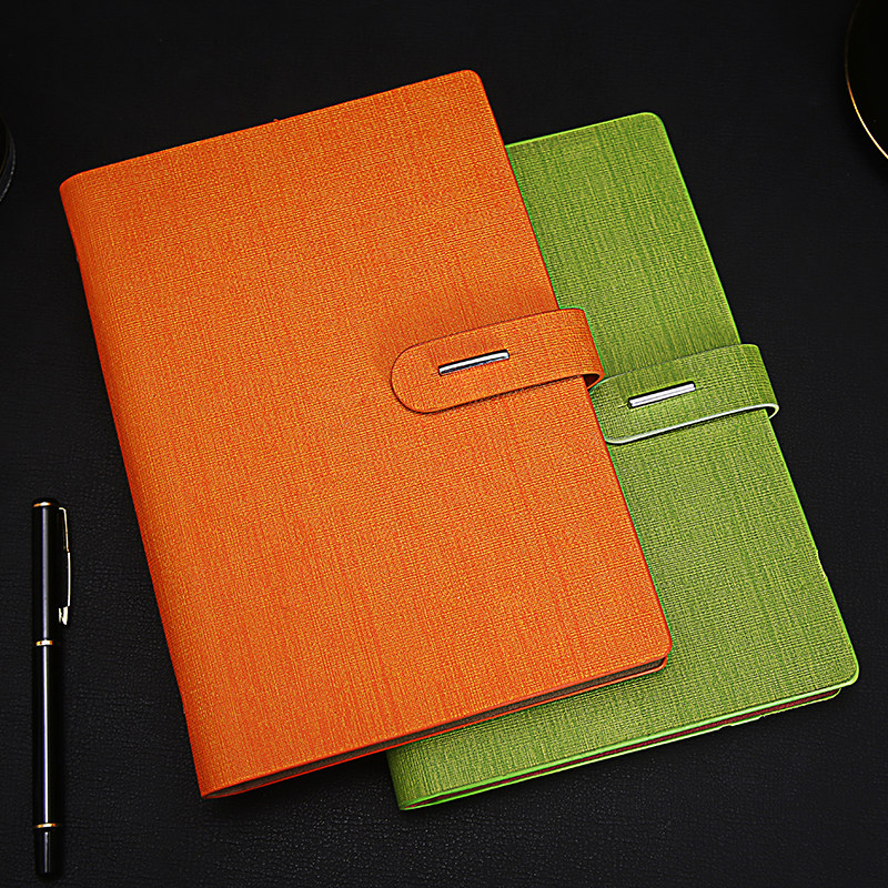 A5活页笔记本子简约大学生商务个性笔记本文具可拆卸活页本创意记